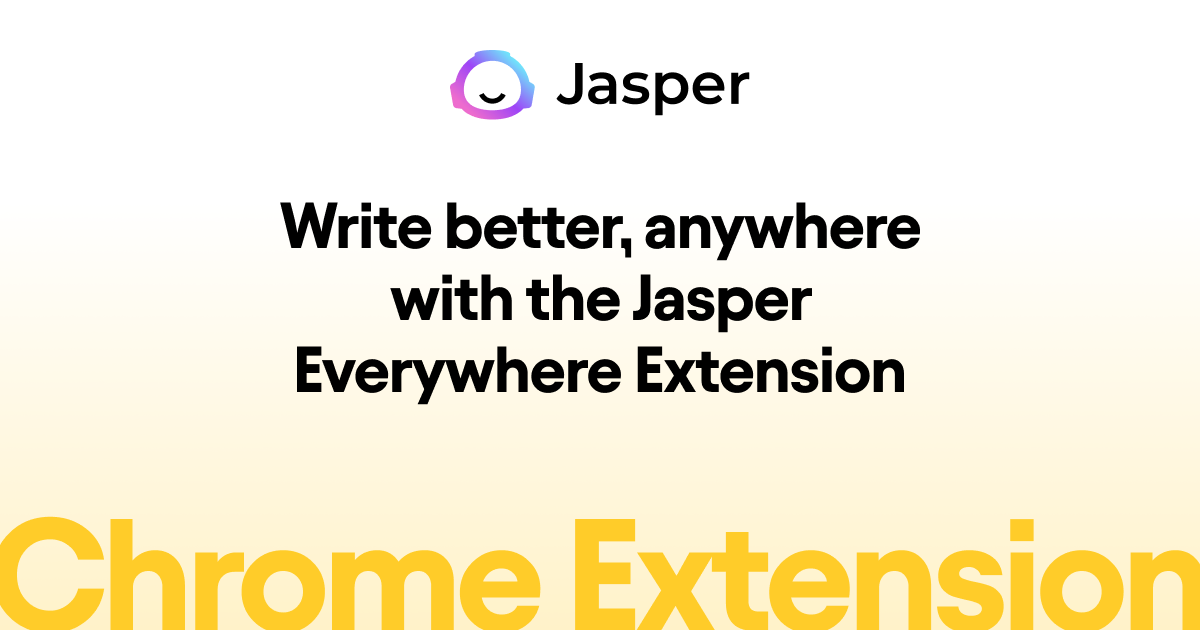 Ai Chrome Extension Create Everywhere With Jasper